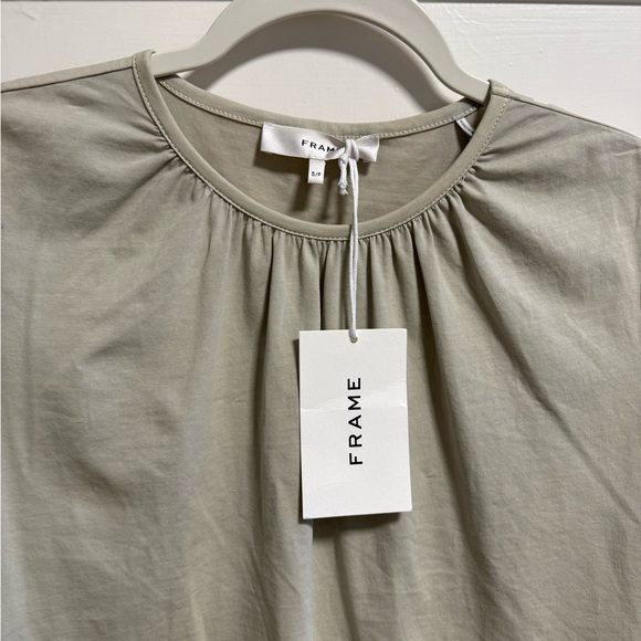 Frame “The Gathered” Tee - Soft Mint - NWT - Picture 5 of 6